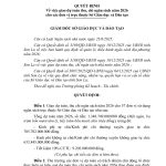 Dự toán thu,chi ngân sách năm 2026 cho các đơn vị trực thuộc Sở Giáo dục và Đào tạo